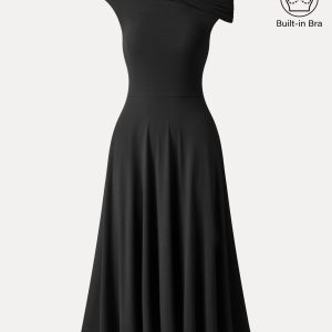 SkinKiss Multi-Wear Midi Bra Dress with Pockets - Image 15