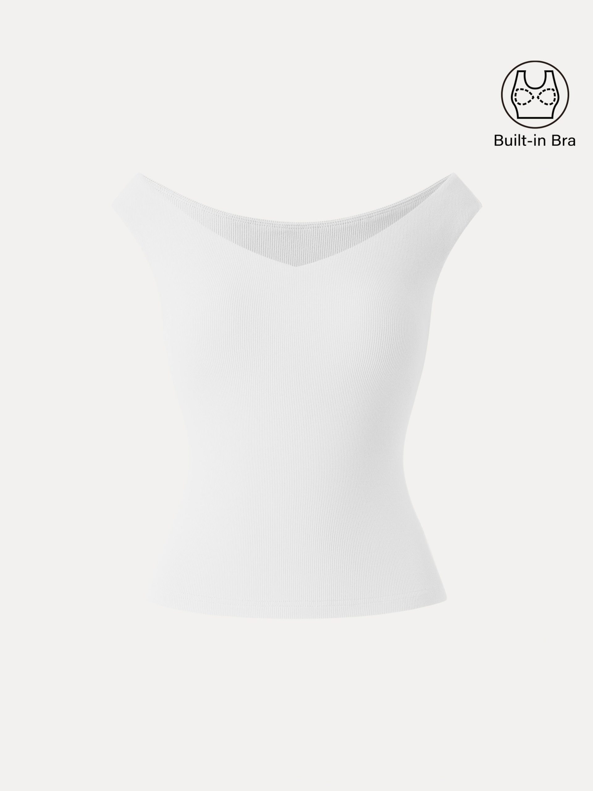 Essential V-neck New Airy Bra Top - Image 10