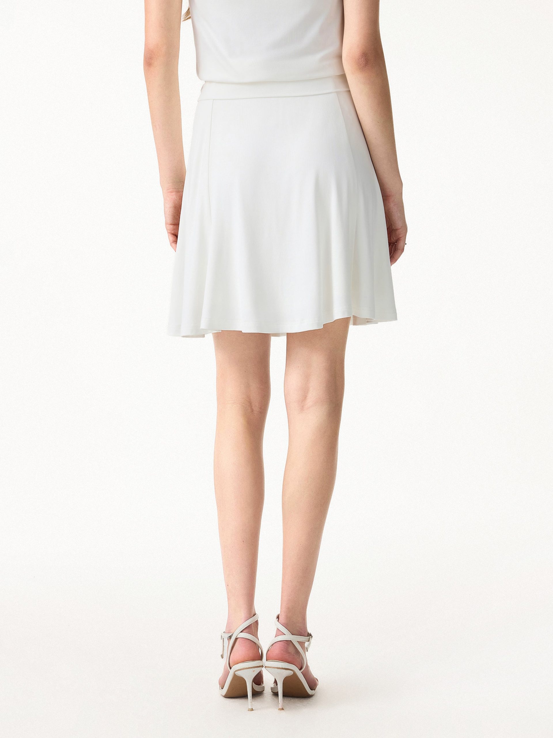 SkinKiss Essential Circle Flared Summer Mini Skirt - Image 6