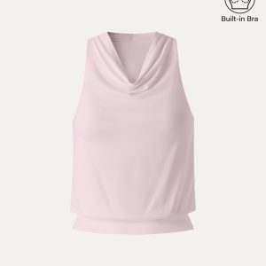 SkinKiss Not-See-Thru Halter Cowl Neck Bra Top - Image 11