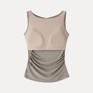Smooth Boatneck Ruched Bra Top - Image 11