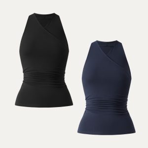 Ultrasoft Surplice Sleeveless Top - Image 17