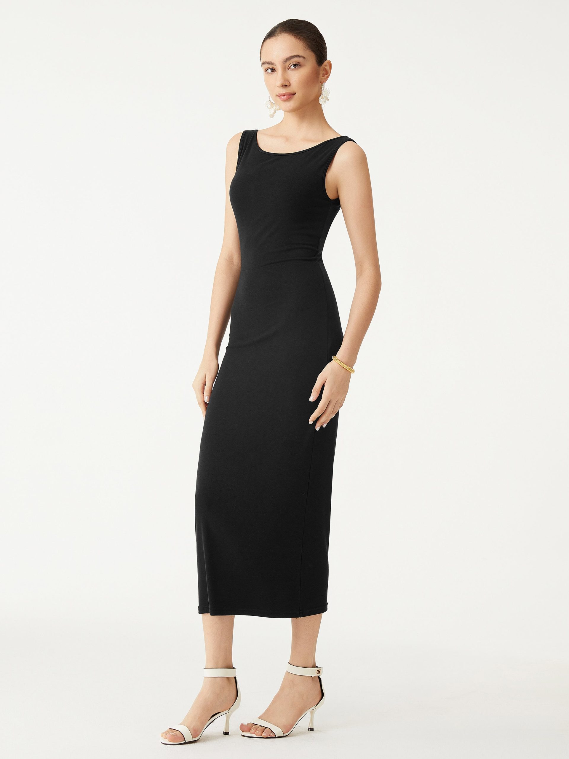 Open-Back Tank Bra Dress - Image 5