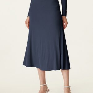 Breezy Pull-on Mermaid Midi Skirt - Image 4