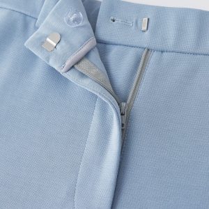Wrinkle-Resistant High Rise Flared Trousers with Pockets - Image 12