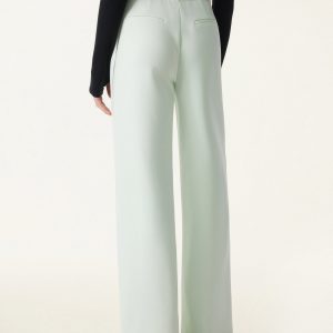 2Pcs Set Multi-wear Bra Top &  Slimming High Rise Wide Leg Pants - Image 12
