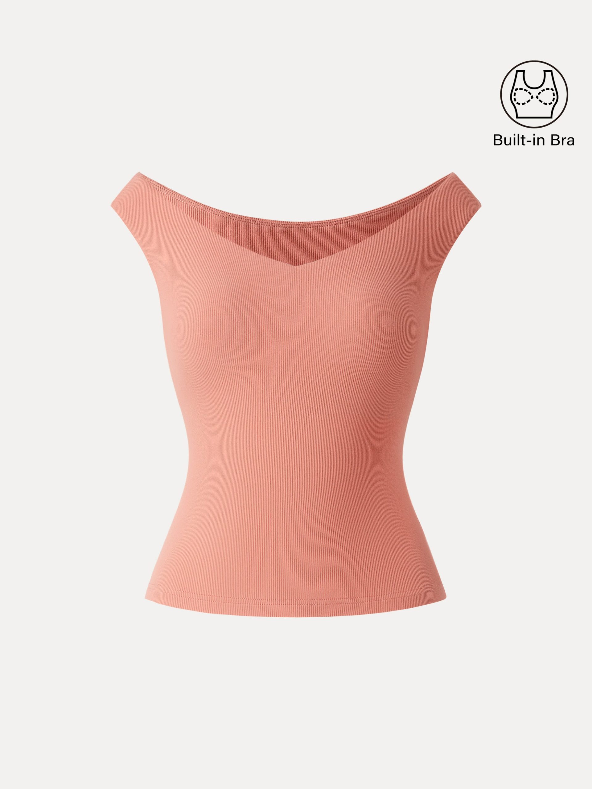Essential V-neck New Airy Bra Top - Image 7