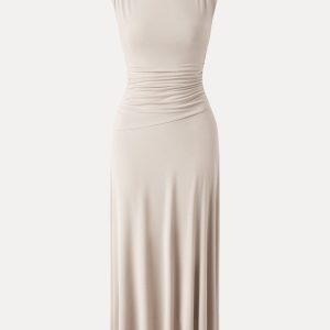 Breezy Cooling Side Ruched Maxi Dress - Image 22