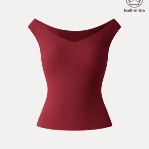 Essential V-neck New Airy Bra Top - Image 22