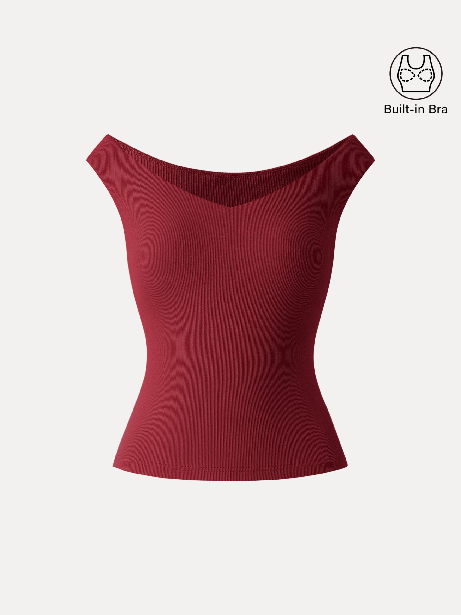 Essential V-neck New Airy Bra Top - Image 22