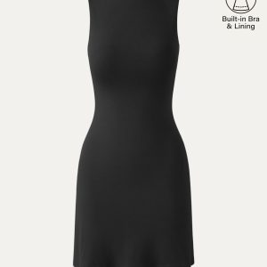 Cooling Open Back Bandless Bra Mini Dress - Image 9