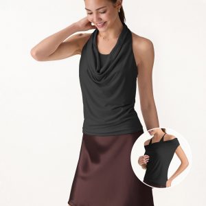 Matte Multi-Wear Cowl Neck Bra Top - Image 14