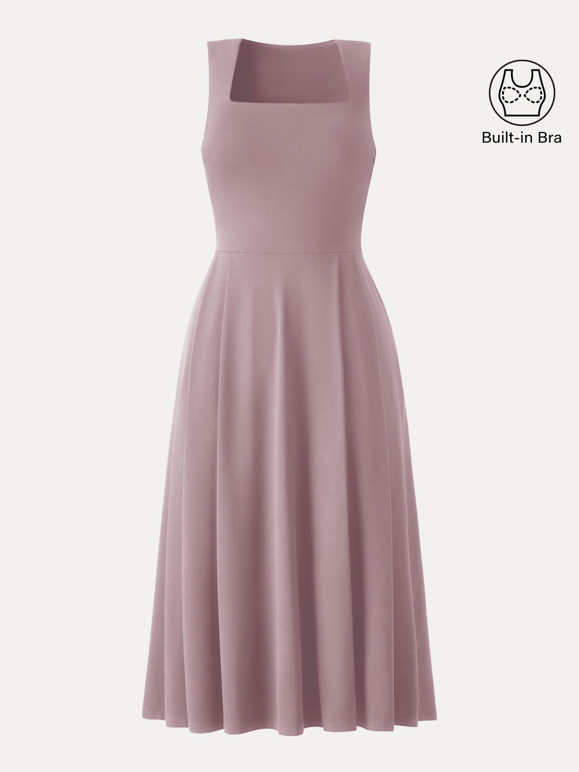 The Anytime Little Black Bra Dress with Pockets - Image 17