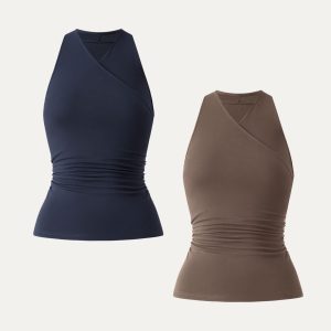 Ultrasoft Surplice Sleeveless Top - Image 18