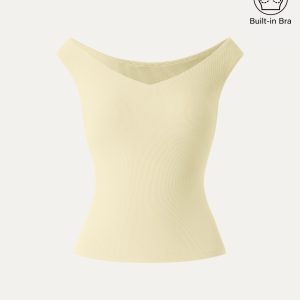 Essential V-neck New Airy Bra Top - Image 5