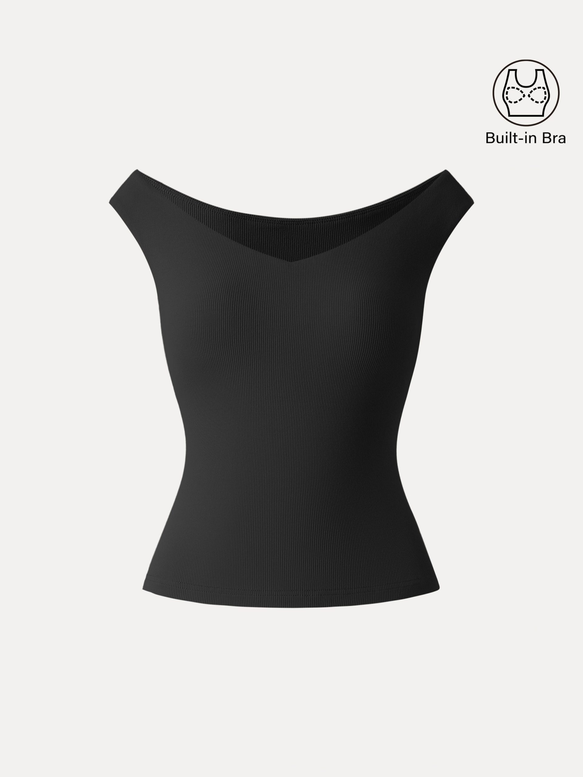 Essential V-neck New Airy Bra Top - Image 20