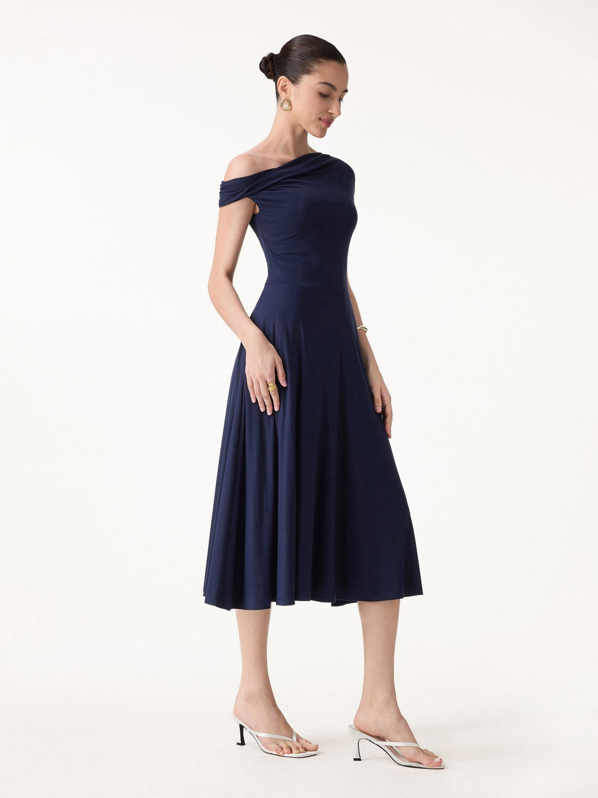 SkinKiss Multi-Wear Midi Bra Dress with Pockets - Image 9