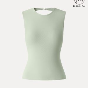 Back Smoothing Cooling Open-Back Bra Tank - Image 14