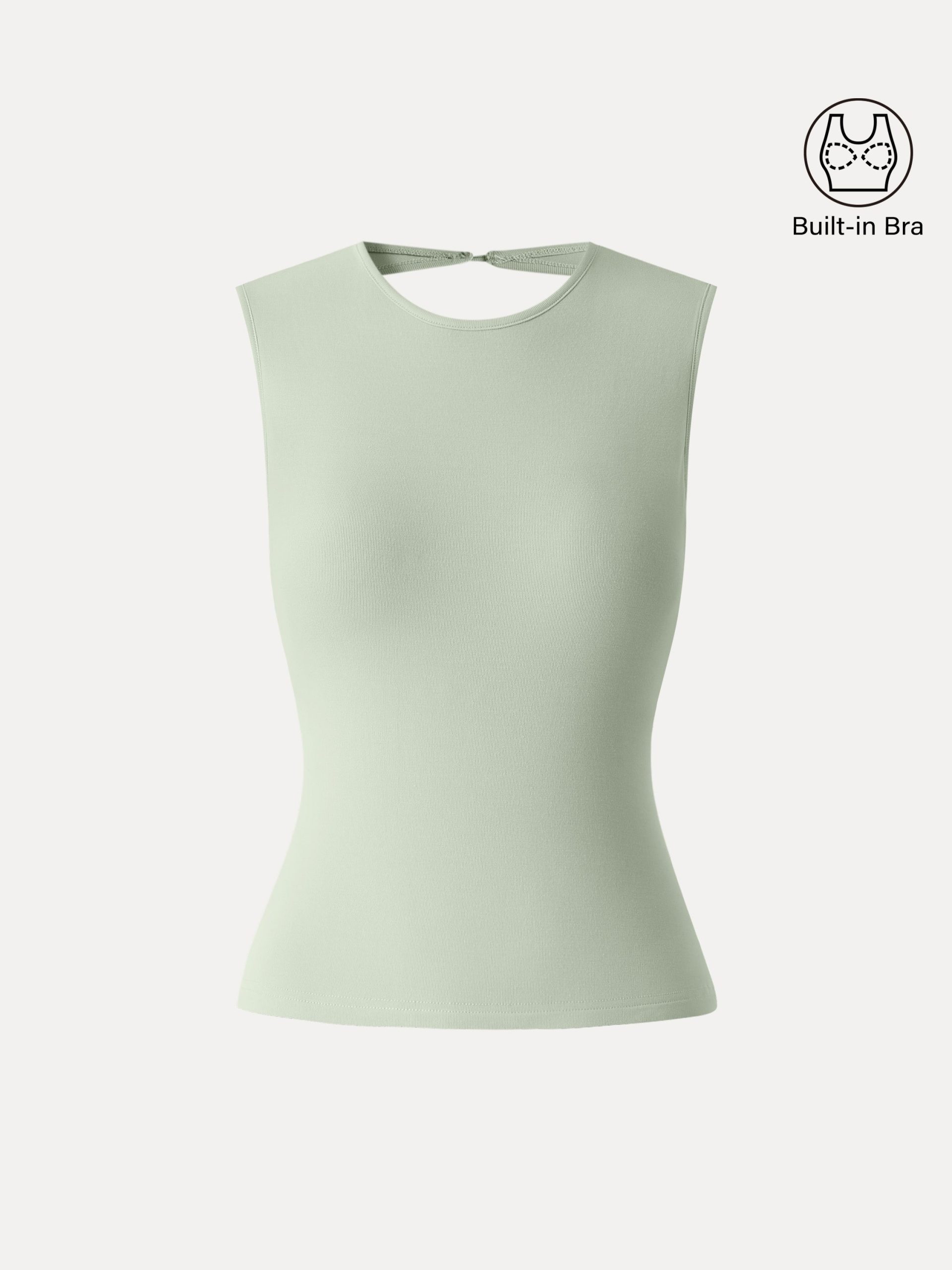 Back Smoothing Cooling Open-Back Bra Tank - Image 14