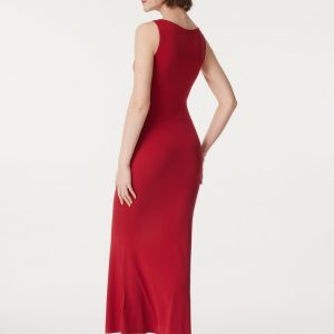 Effortless Boatneck Mermaid Maxi Dress - Image 9