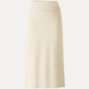 SkinKiss Cooling Fold-Down Waistband Midi Column Skirt - Image 11