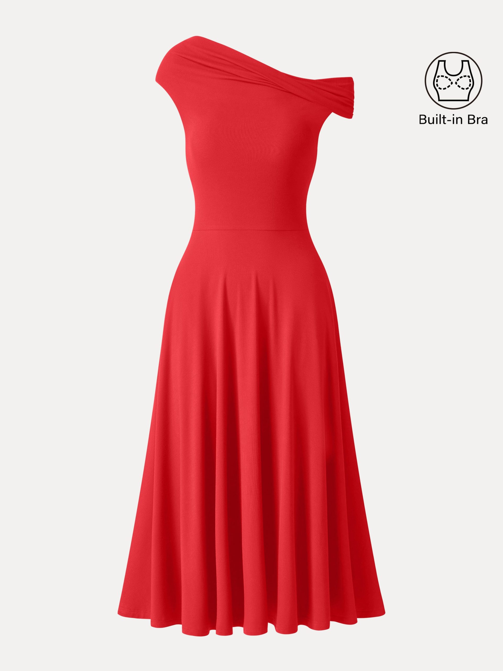 SkinKiss Multi-Wear Midi Bra Dress with Pockets - Image 14