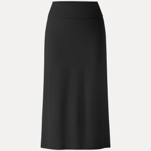 SkinKiss Cooling Fold-Down Waistband Midi Column Skirt - Image 13