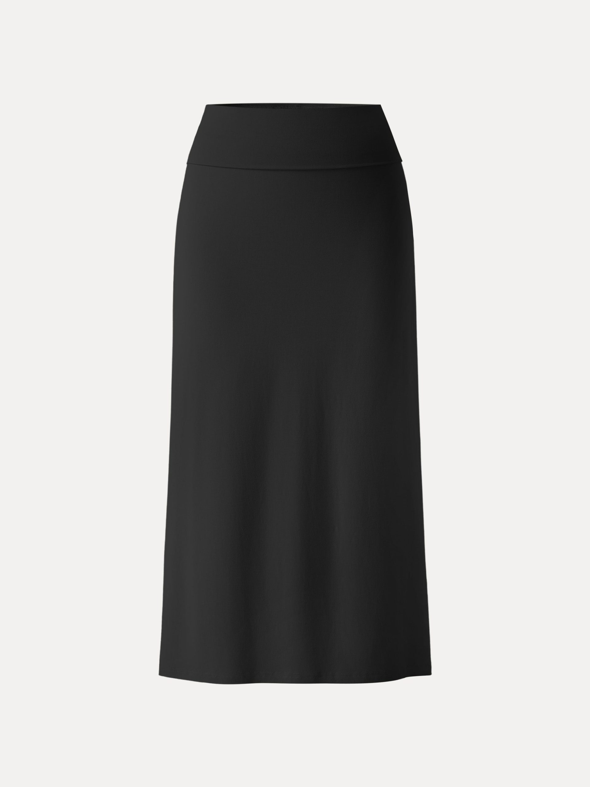 SkinKiss Cooling Fold-Down Waistband Midi Column Skirt - Image 13