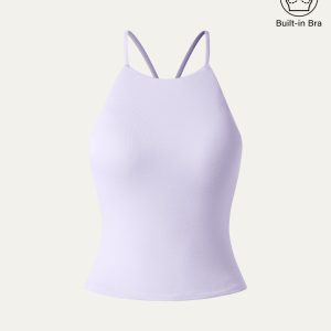 Tie Back Bandless Crop Bra Tank Top - Image 16
