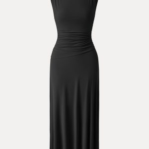 Breezy Cooling Side Ruched Maxi Dress - Image 17