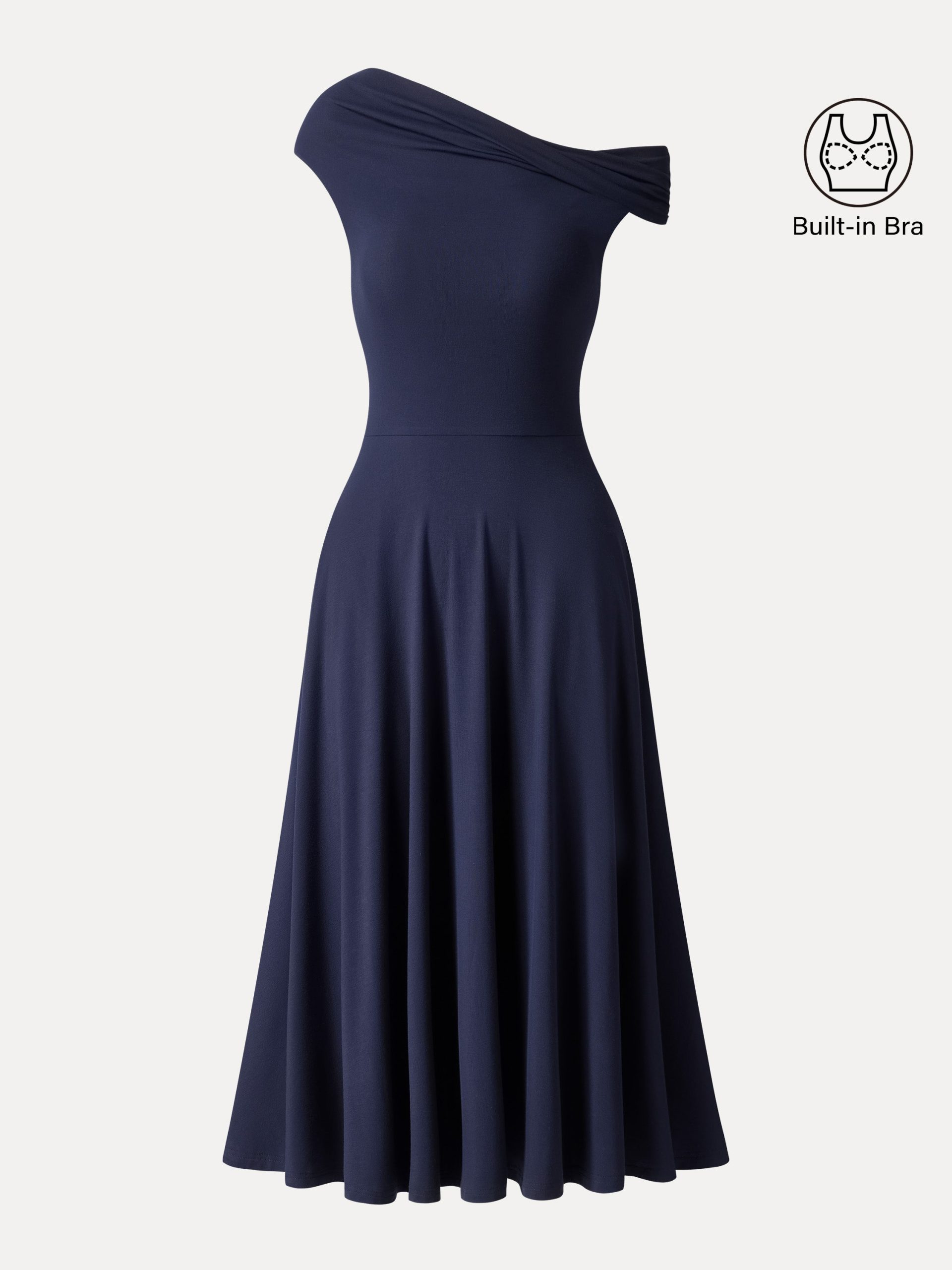 SkinKiss Multi-Wear Midi Bra Dress with Pockets - Image 12