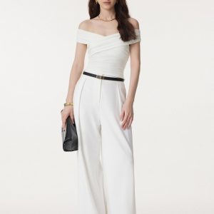 Criss Cross Off Shoulder New Airy Bra Top - Image 9