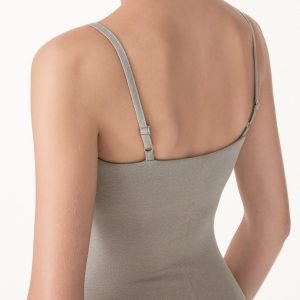Spaghetti Bra Top with Side Slit - Image 3
