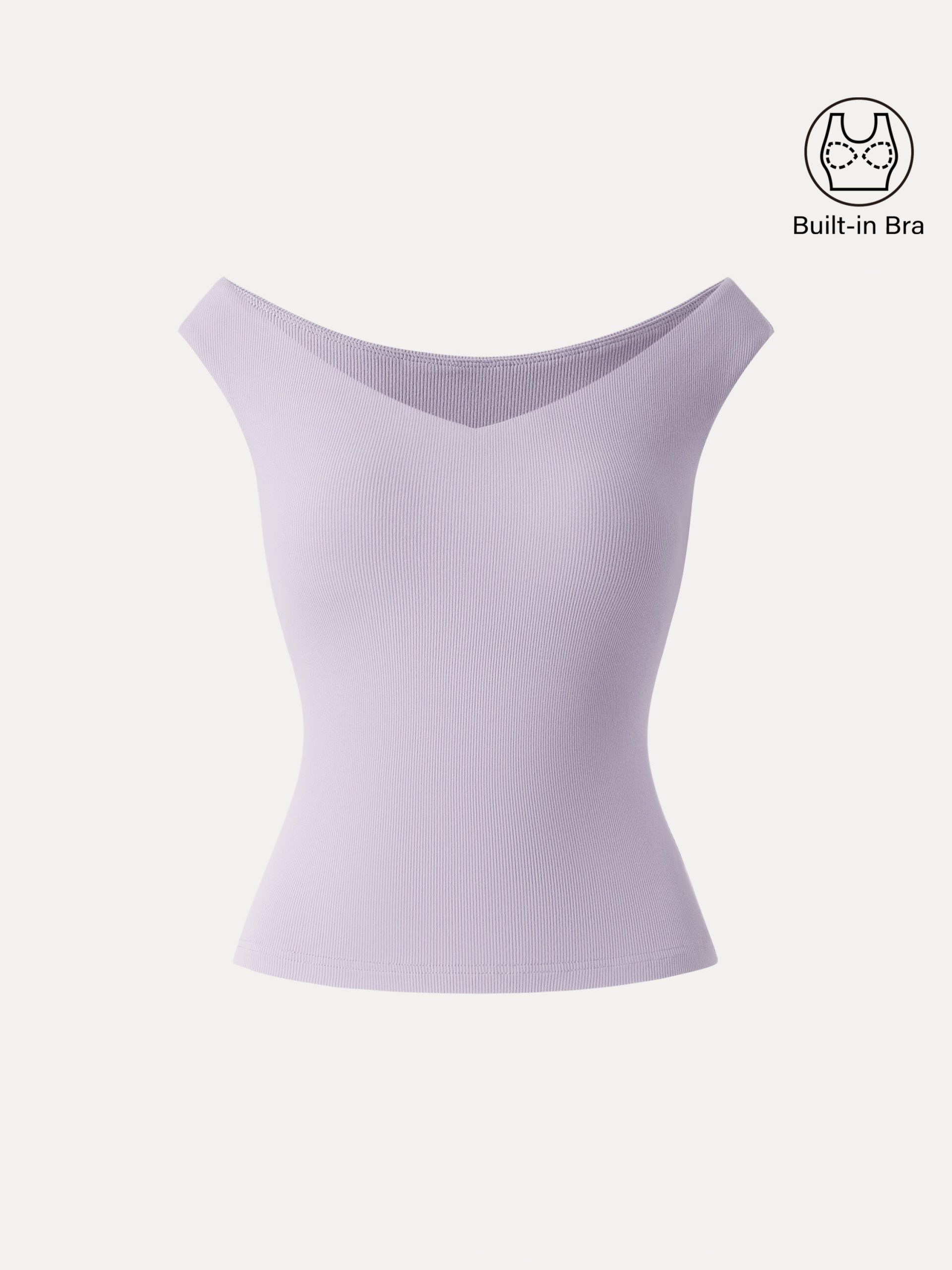 Essential V-neck New Airy Bra Top - Image 21