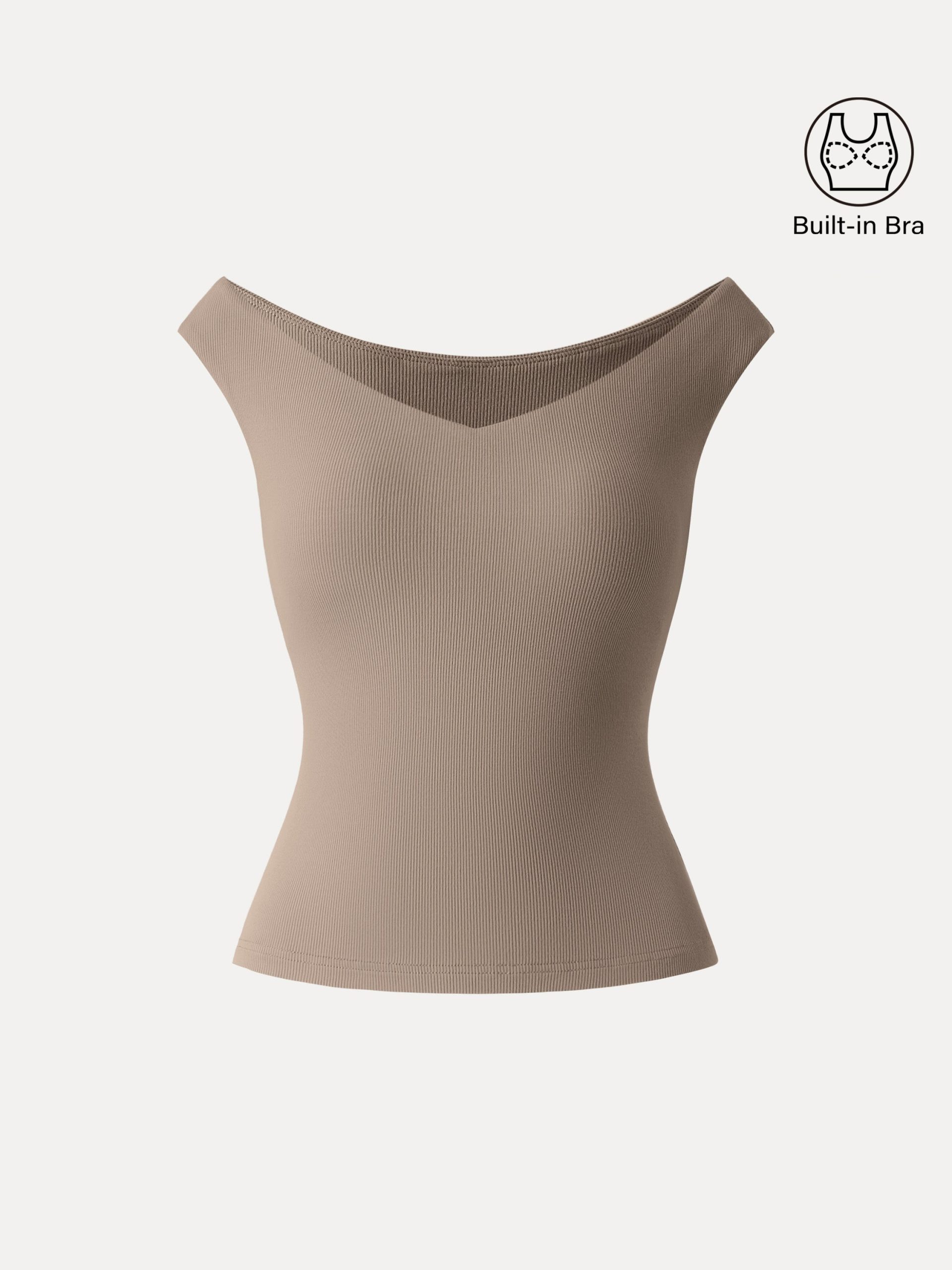 Essential V-neck New Airy Bra Top - Image 2