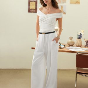Criss Cross Off Shoulder New Airy Bra Top - Image 4