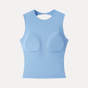 Back Smoothing Cooling Open-Back Bra Tank - Image 9
