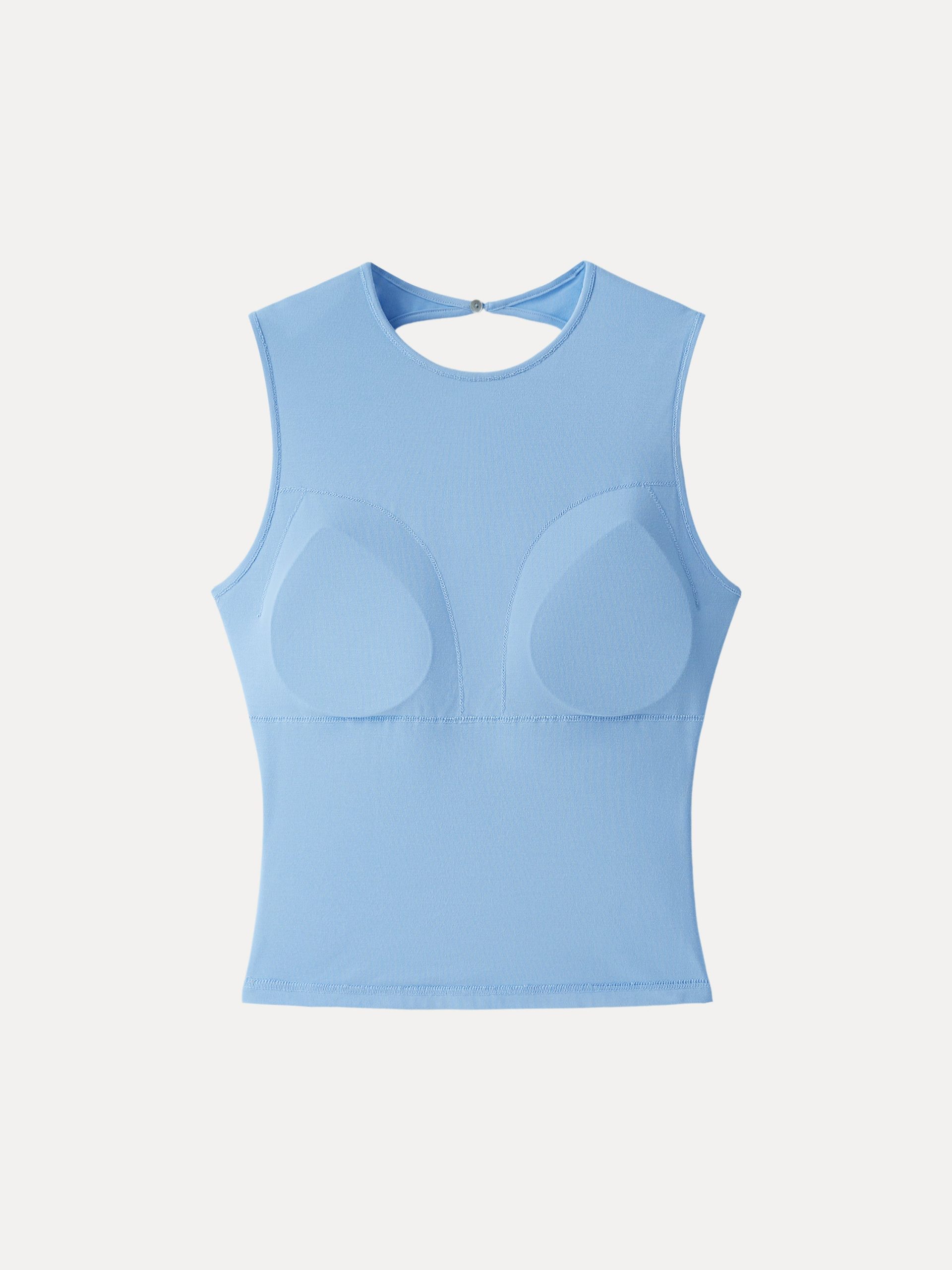 Back Smoothing Cooling Open-Back Bra Tank - Image 9