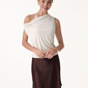 Matte Multi-Wear Cowl Neck Bra Top - Image 2