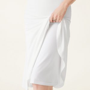 Scoop Neck Midi Low Back Bra Dress - Image 2