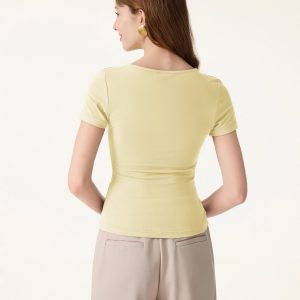 SkinKiss Multi-Wear Cowl Neck Cooling Summer Tee - Image 8