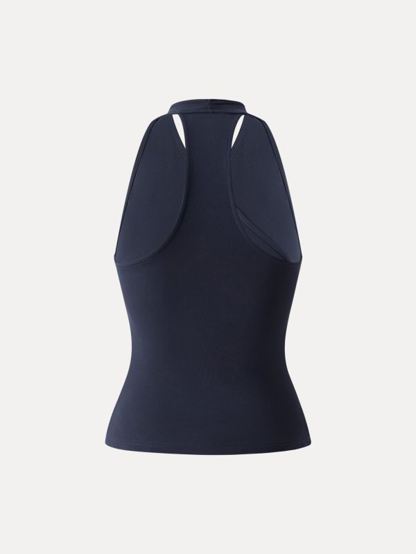 Ultrasoft Surplice Sleeveless Top