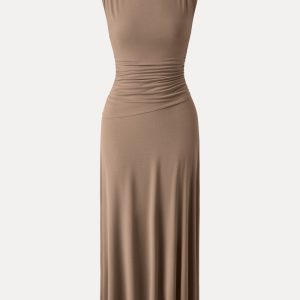 Breezy Cooling Side Ruched Maxi Dress - Image 19