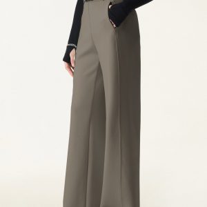 2Pcs Set Multi-wear Bra Top &  Slimming High Rise Wide Leg Pants - Image 10