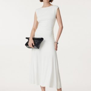 Breezy Cooling Side Ruched Maxi Dress - Image 9