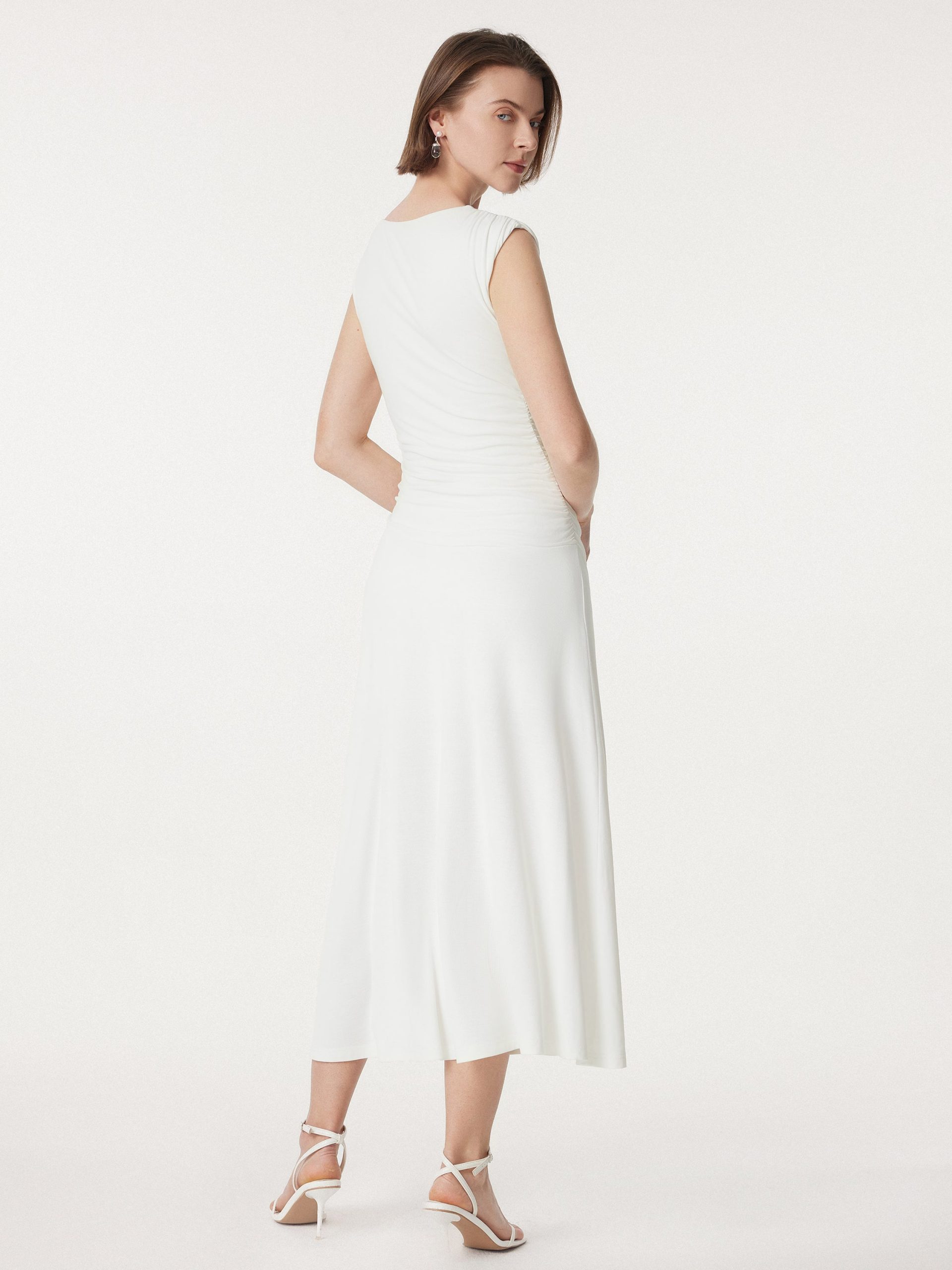Breezy Cooling Side Ruched Maxi Dress - Image 14