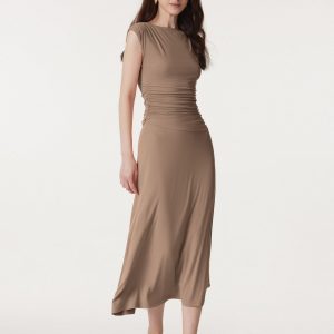 Breezy Cooling Side Ruched Maxi Dress - Image 18