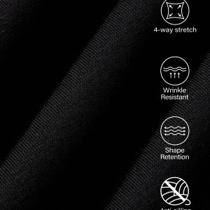 The Anytime Little Black Bra Dress with Pockets - Image 12