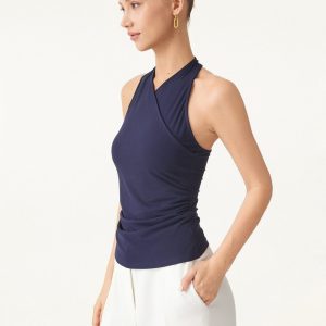 Ultrasoft Surplice Sleeveless Top - Image 7