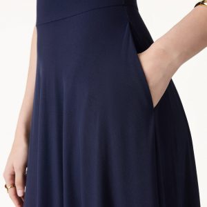 SkinKiss Multi-Wear Midi Bra Dress with Pockets - Image 6